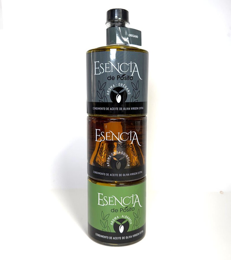 Pack condimentos de Aceite de Oliva Virgen Extra con aromas